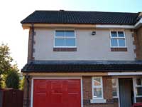 garage and bedroom extension over garage